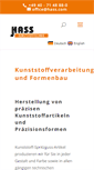 Mobile Screenshot of hass-kunststofftechnik.de